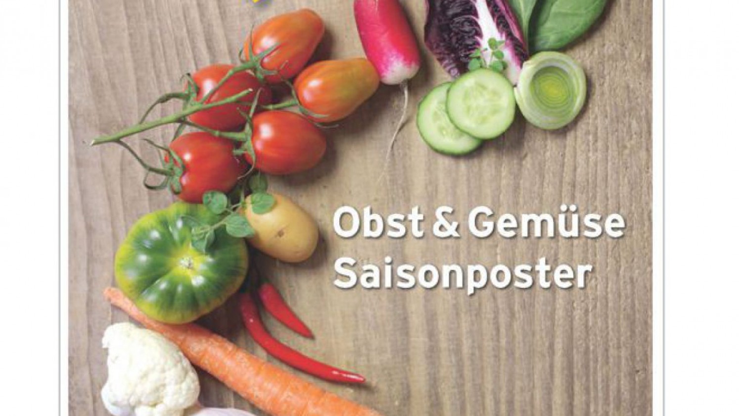 Cover des Obst und Gemüse Saisons-Poster