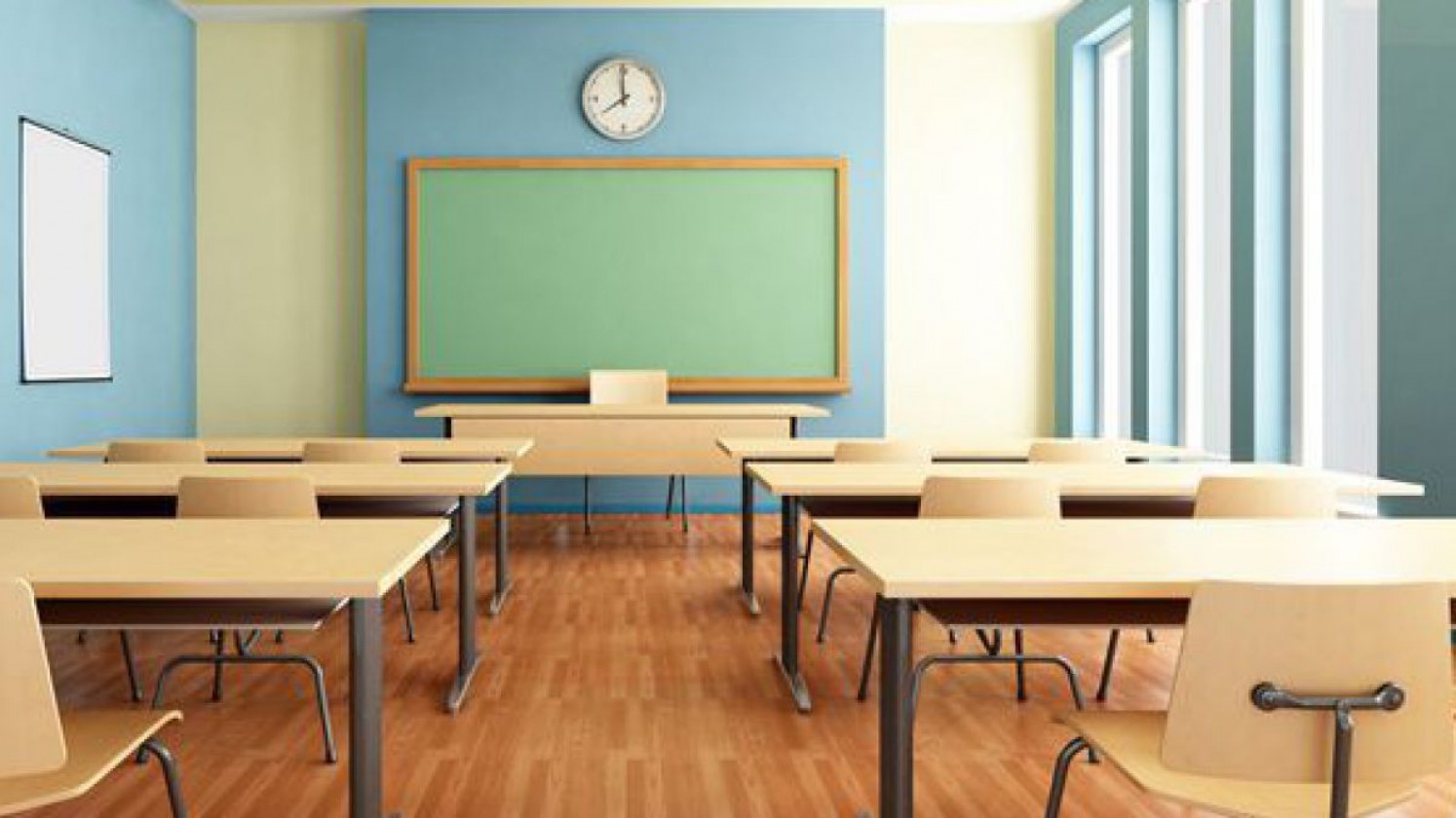 leeres Klassenzimmer