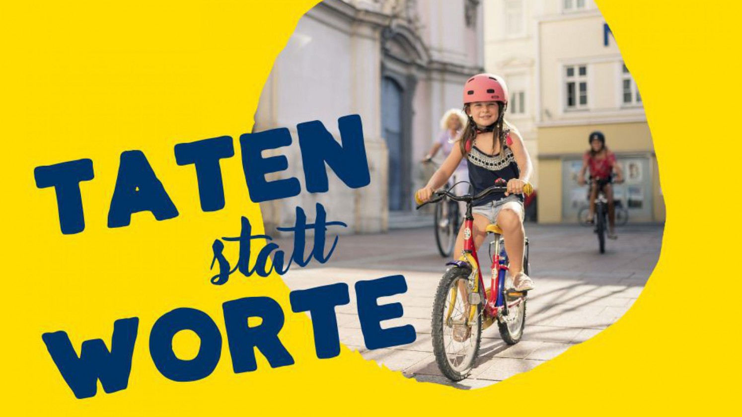 Mädchen mit Fahrrad