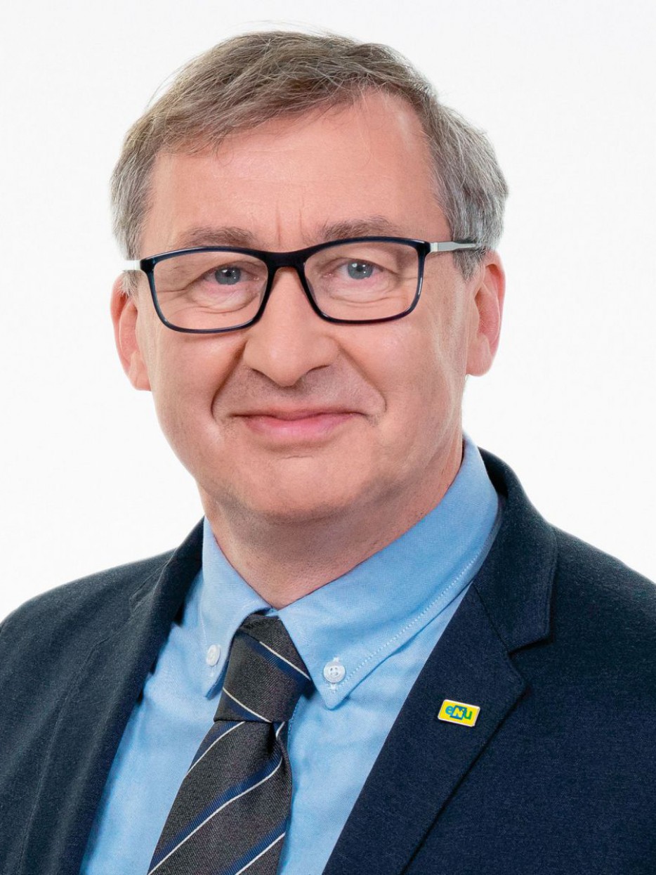 Portrait von Herbert Greisberger, Gesch&auml;ftsf&uuml;hrer der eNu